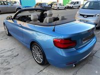 Usado BMW 218 Comfort Edition 136 CV (100 kW) 2018 Azul Descapotable
