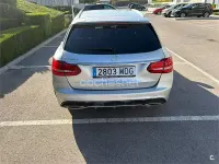 Usado Mercedes C220 Exclusive 170 CV (125 kW) 2016 Gris / plata Familiar