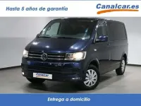 Usado VW Multivan Startline 102 CV (75 kW) 2016 Azul Monovolumen