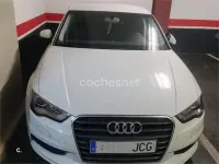 Usado Audi A3 Attraction 110 CV (80 kW) 2015 Blanco Berlina