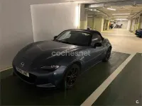 Usado Mazda MX5 Luxury 131 CV (96 kW) 2016 Gris / plata Descapotable