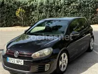 Usado VW Golf VI GTI 210 CV (154 kW) 2011 Negro Utilitario
