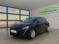 Usado Peugeot 208 Active 100 CV (73 kW) 2021 Negro Utilitario