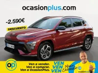 Usado Hyundai Kona N Line 129 CV (94 kW) 2024 Rojo SUV