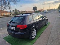 Usado Audi A3 Ambiente 140 CV (102 kW) 2007 Negro Utilitario