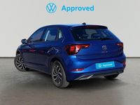Usado VW Polo Life 95 CV (69 kW) 2024 Azul Berlina