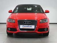 Usado Audi A3 Cabriolet Ambition 160 CV (117 kW) 2010 Rojo Descapotable