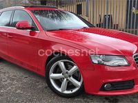 Usado Audi A4 S-Line 160 CV (117 kW) 2008 Rojo Familiar