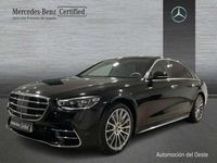 Usado Mercedes S350 290 CV (213 kW) 2022 Negro Berlina