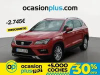 Usado Seat Ateca 4Drive 190 CV (139 kW) 2019 Rojo SUV