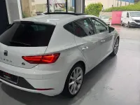 Usado Seat Leon FR 130 CV (95 kW) 2018 Blanco Berlina