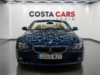 Usado BMW 635 Cabriolet Comfort Edition 286 CV (210 kW) 2010 Azul Descapotable