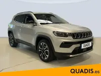 Usado Jeep Compass Limited 130 CV (95 kW) 2022 Gris / plata SUV