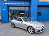 Usado Mercedes SLK200 184 CV (135 kW) 2013 Gris / plata Descapotable