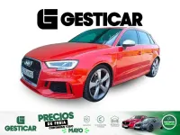 Usado Audi RS3 Sportback 400 CV (294 kW) 2018 Rojo Utilitario