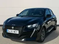 Usado Peugeot e-208 Active 100 kW (136 CV) 2023 Negro Utilitario