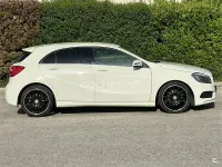 Usado Mercedes A200 AMG line 156 CV (114 kW) 2015 Blanco Berlina
