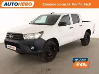 Usado Toyota HiLux 150 CV (110 kW) 2020 Blanco Pickup/Camioneta