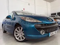 Usado Peugeot 207 CC Sport 110 CV (80 kW) 2007 Azul Descapotable