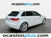 Usado Audi A3 Ambition 150 CV (110 kW) 2013 Blanco Berlina