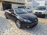 Usado VW Golf Cabriolet 105 CV (77 kW) 2013 Negro Descapotable