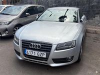 Usado Audi A5 180 CV (132 kW) 2010 Gris / plata Coupe