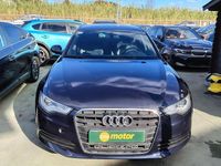 Usado Audi A6 S-Line 204 CV (150 kW) 2014 Azul Familiar