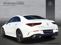 Usado Mercedes CLA200 150 CV (110 kW) 2023 Blanco polar
