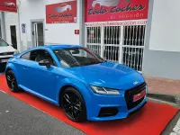 Usado Audi TT S-Line 230 CV (169 kW) 2015 Azul Coupe