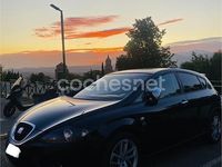 Usado Seat Leon FR 170 CV (125 kW) 2007 Negro Berlina