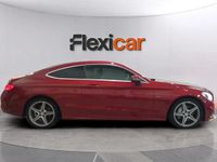 Usado Mercedes C220 170 CV (125 kW) 2016 Granate Coupe