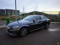 Usado Mercedes C220 Avantgarde 170 CV (125 kW) 2015 Gris / plata Berlina