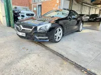 Usado Mercedes SL500 455 CV (334 kW) 2017 Negro Descapotable