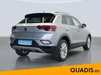 Usado VW T-Roc Life 110 CV (80 kW) 2022 Gris SUV