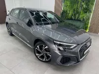 Usado Audi A3 Sportback S-Line 204 CV (150 kW) 2023 Gris Utilitario