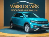 Usado VW T-Cross Advance 110 CV (80 kW) 2023 Azul SUV