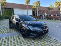 Usado Seat Leon FR 184 CV (135 kW) 2014 Negro Berlina