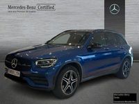 Usado Mercedes GLC220 194 CV (142 kW) 2022 Azul SUV