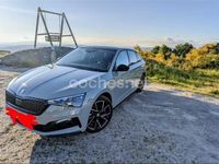 Usado Skoda Scala Monte Carlo 150 CV (110 kW) 2023 Gris / plata Utilitario