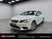 Usado Seat Leon Reference 115 CV (84 kW) 2016 Blanco Berlina