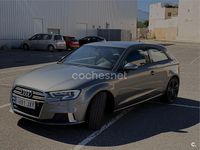 Usado Audi A3 Sport 110 CV (80 kW) 2017 Gris / plata Berlina