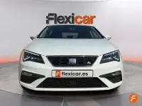 Usado Seat Leon FR 130 CV (95 kW) 2018 Blanco Berlina