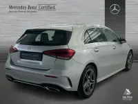 Usado Mercedes A180 AMG line 136 CV (100 kW) 2020 Gris Berlina