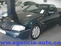 Usado Mercedes SL320 231 CV (169 kW) 1996 Negro Descapotable