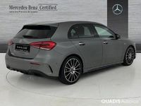 Usado Mercedes A200 AMG line 150 CV (110 kW) 2022 Gris montaña