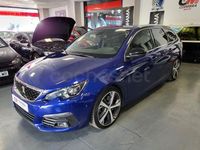 Usado Peugeot 308 SW GT 180 CV (132 kW) 2019 Azul Familiar