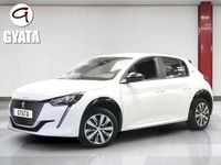 Usado Peugeot e-208 Active 100 kW (136 CV) 2021 Blanco Utilitario