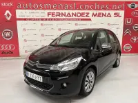 Usado Citroën C3 82 CV (60 kW) 2014 Negro Berlina