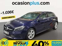 Usado Mercedes A180 109 CV (80 kW) 2017 Azul Utilitario