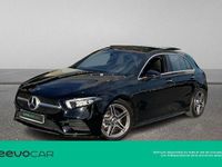 Usado Mercedes A180 AMG line 136 CV (100 kW) 2019 Negro